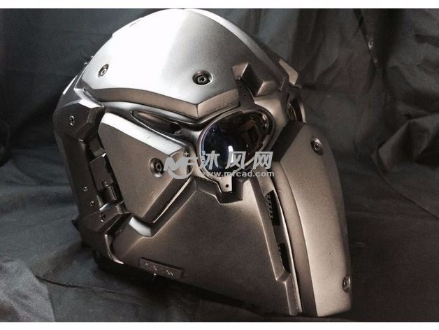 机器人面具实物图