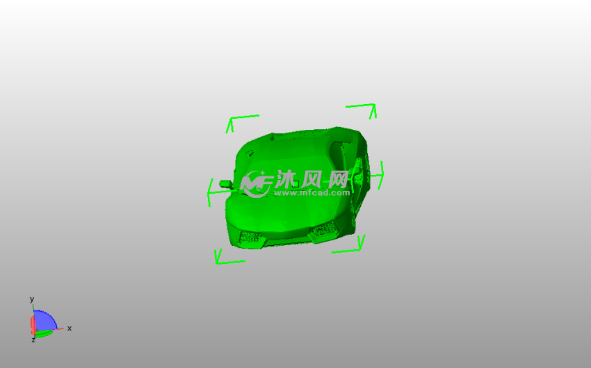 兰博基尼主视图