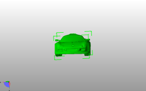 路特斯车模主视图