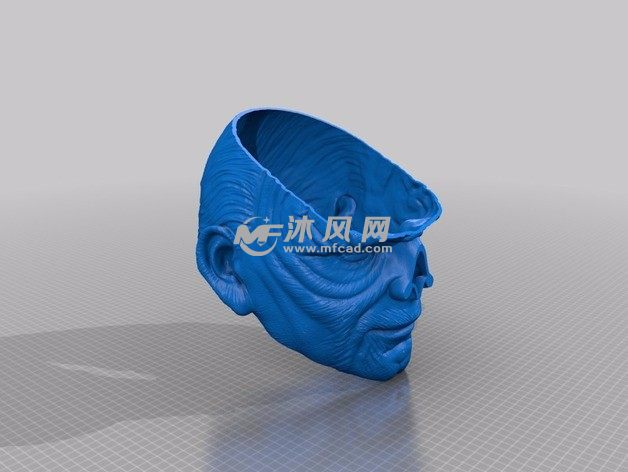 帕尔帕廷头像面具中间部分