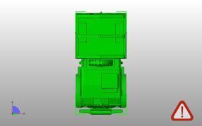 轻型卡车模型俯视图