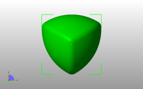 三角形陀螺仪俯视图