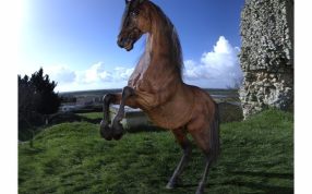 跳跃的骏马实物图