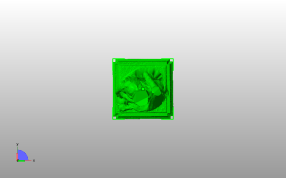 希腊女神雕像俯视图