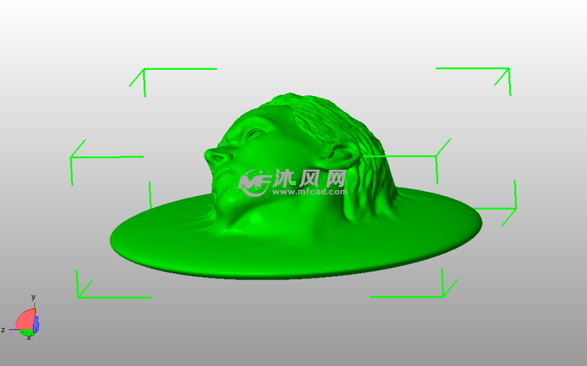 T-1000头像主视图