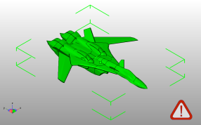 VF-19 Kai Valkyrie飞机斜视图