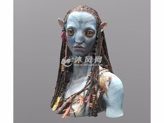 阿凡达女主角效果图