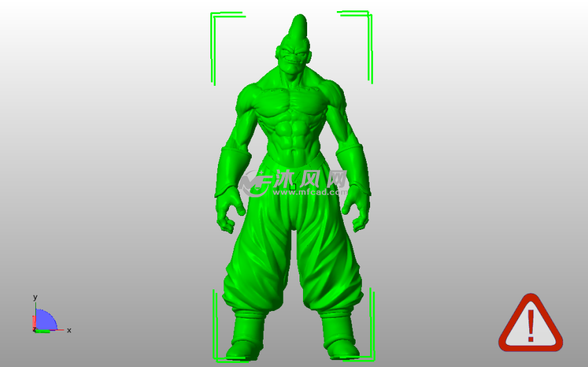 超级布模型主视图