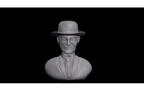 费尔德曼头像主视图