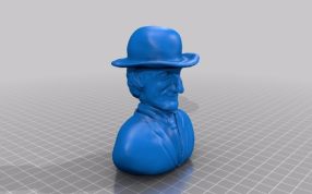 费尔德曼头像模型图