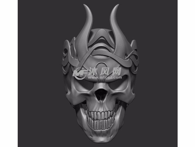 国王头骨模型效果图