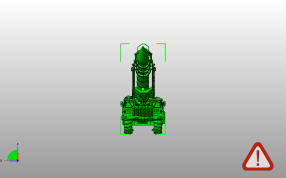 火箭弹发射车主视图