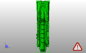 火箭弹发射车俯视图