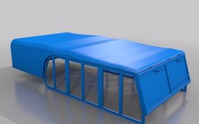 霍希吉普模型车厢