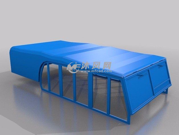 霍希吉普模型车厢