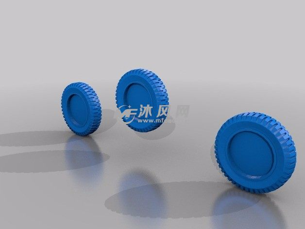 霍希吉普模型车轮