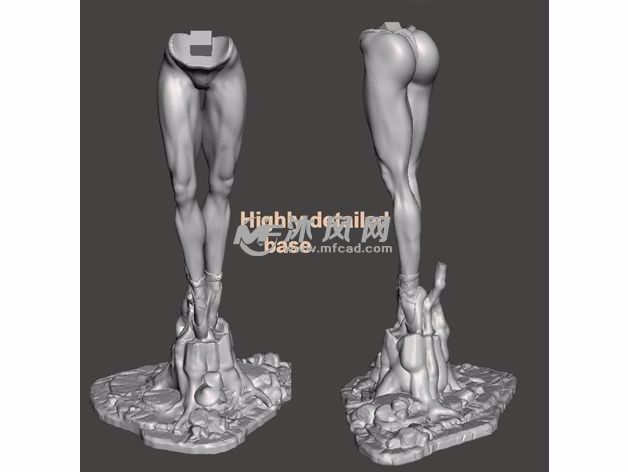 精灵芭蕾人物模型下半身