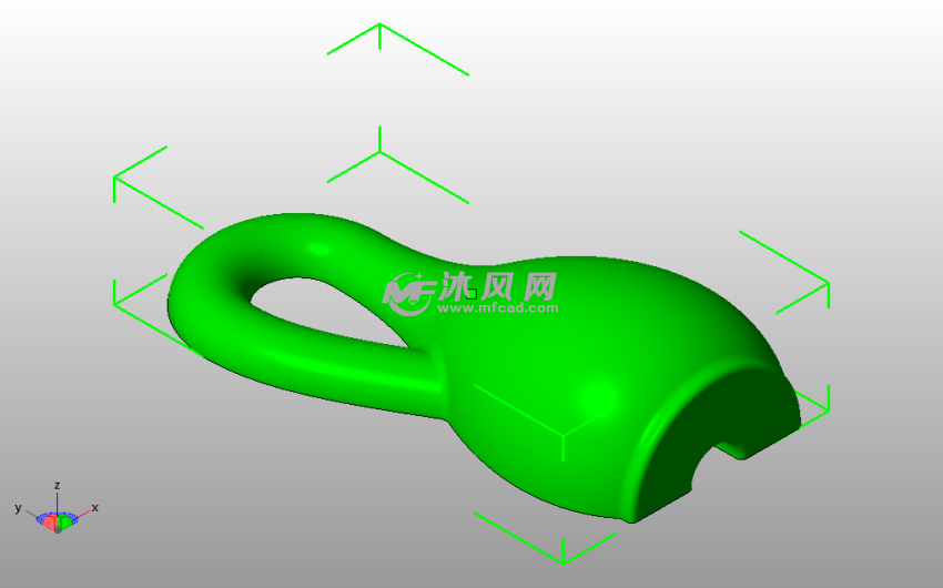 克莱因瓶斜视图