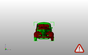 老式雪佛兰主视图