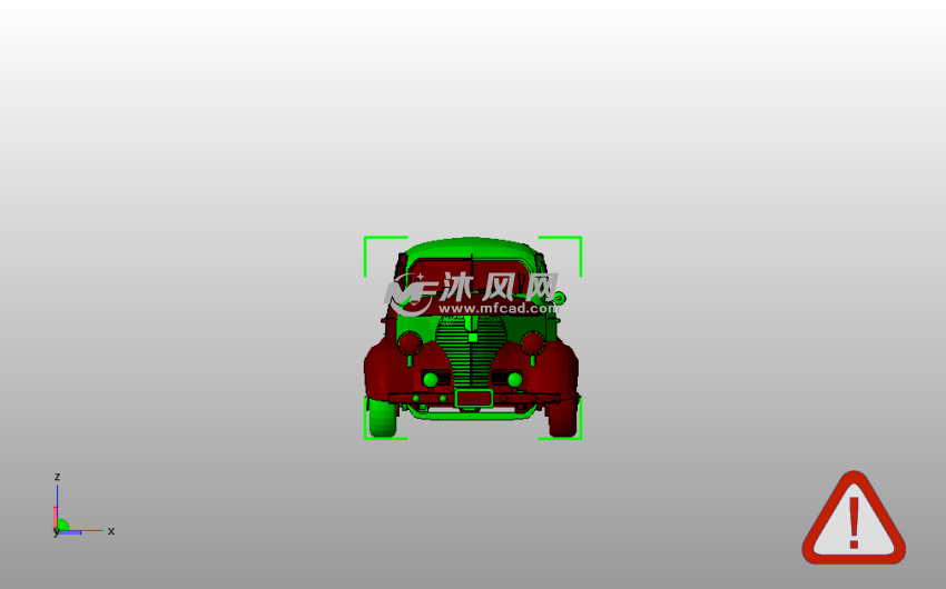 老式雪佛兰主视图