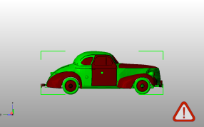 老式雪佛兰侧视图