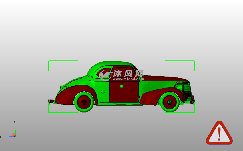 老式雪佛兰侧视图