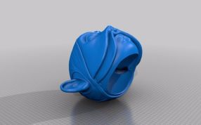 尼恩·农布面具侧视图