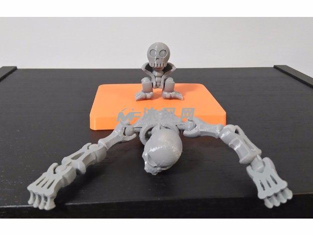 人体骨架模型零件图