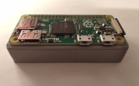 树莓派电路盒实物图