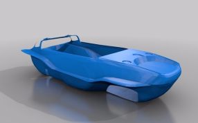 水陆两栖车车身