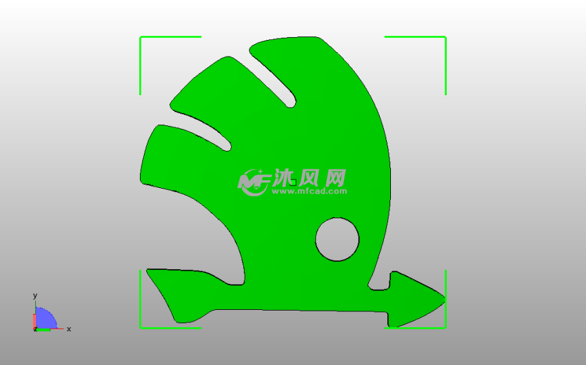 斯柯达LOGO俯视图