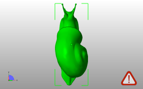小蜗牛模型俯视图