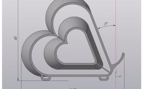 小心心手机支架结构图