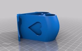 小心心手机支架模型图