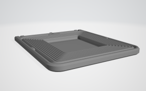 可折叠购物篮模型