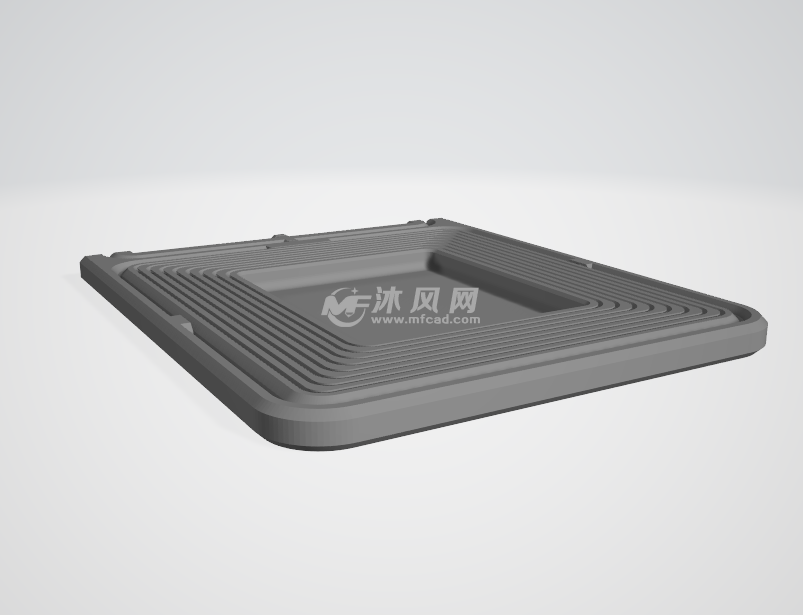 可折叠购物篮模型