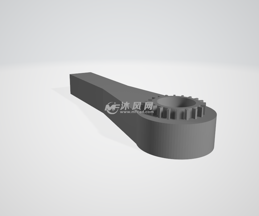 自行车底部支架拆卸工具侧视图