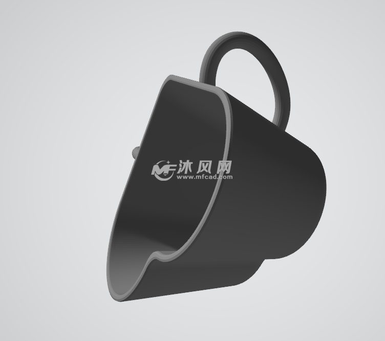 3D打印的爱心杯