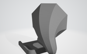 留声机模型背面