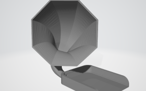 留声机打印模型