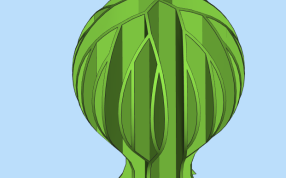 一棵茂盛的大树渲染