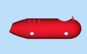 牙签赛车模型正面