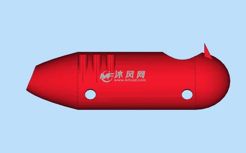 牙签赛车模型正面