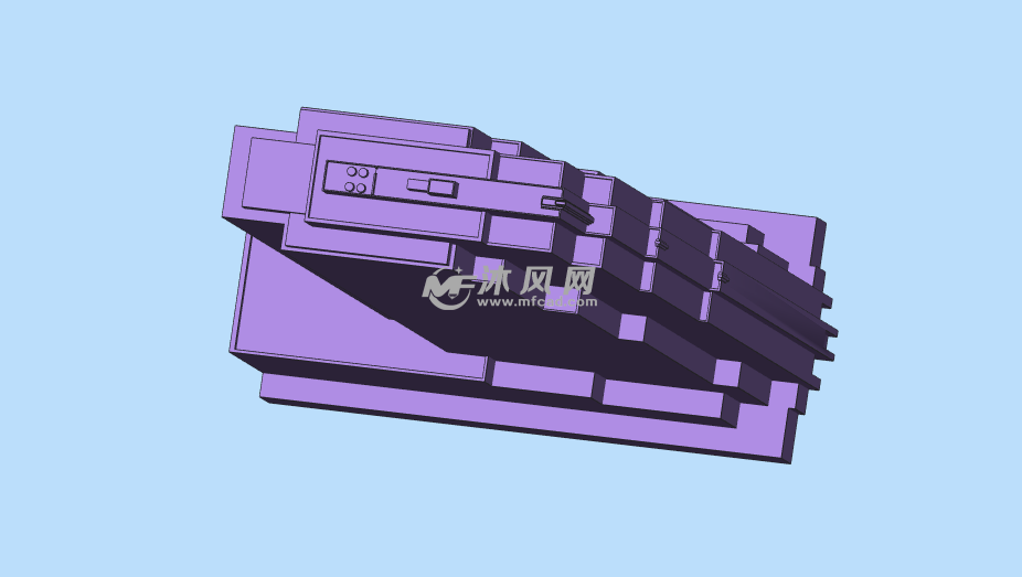 奇异电器大楼顶部细节