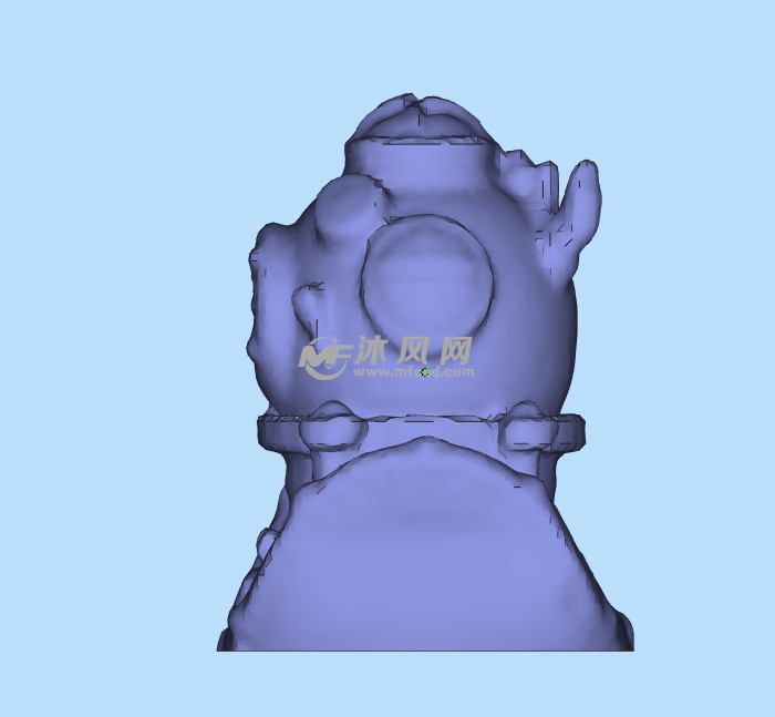 MakerBot桌面 3D 扫描件侧面