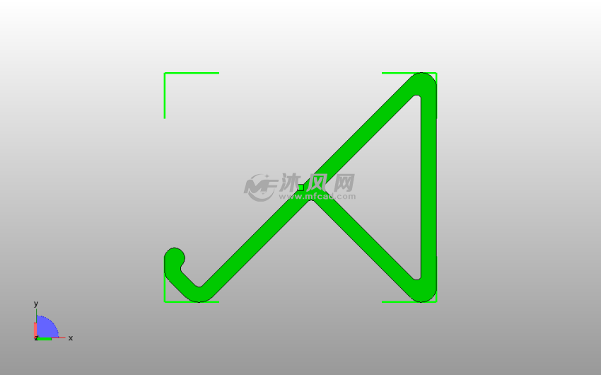  Kindle支架侧视图