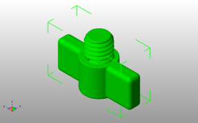  弹簧玩具模型螺母