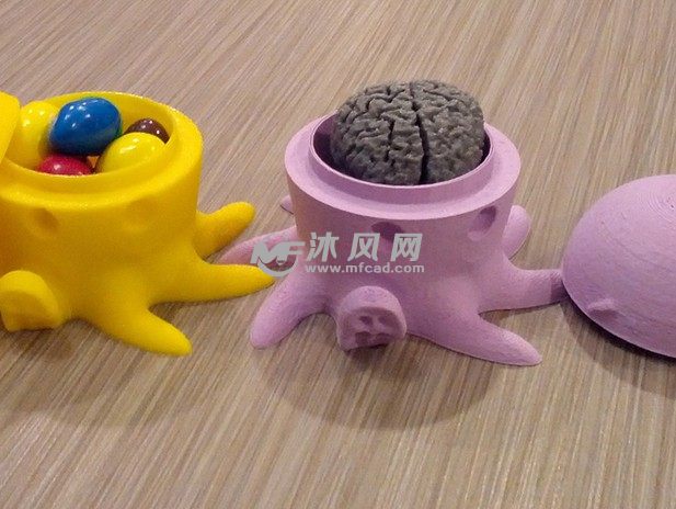 章鱼盒内部展示