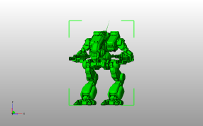 机器狗模型主视图