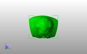 酒店经理半身像俯视图